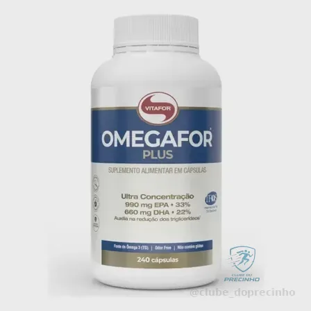 Suplemento Alimentar Omegafor Plus Epa E Dha 240 Cápsulas Vitafor Sem Sabor Mercado Livre