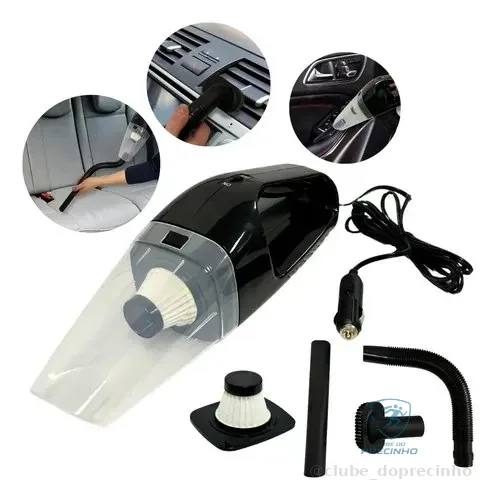 Aspirador Automotivo Iwapaf12v Filtro Hepa 12v Importado