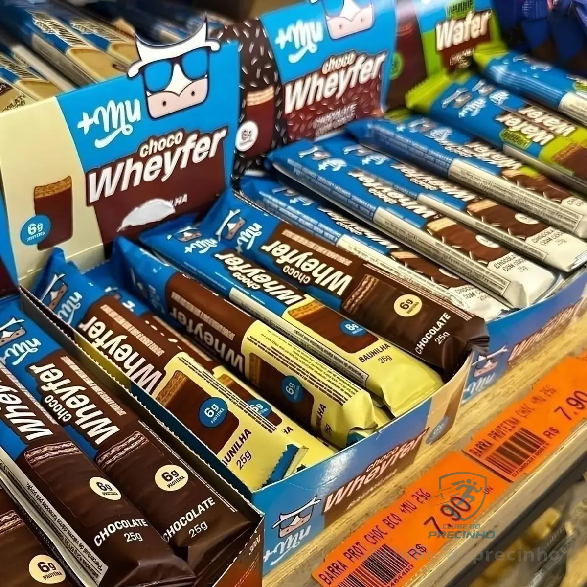 Chocowheyfer Proteico Sabor Baunilha 12 Unidades Mercado Livre