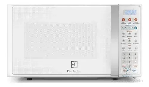 Micro-ondas Electrolux 20l Branco Com Função Tira Odor E Descongelar Mto30 127v