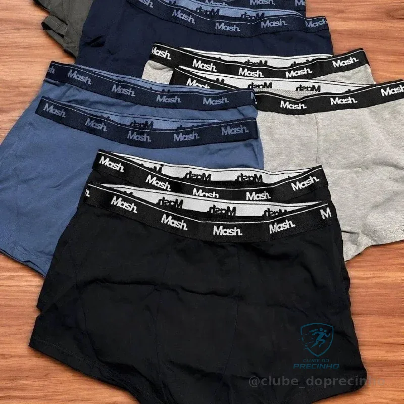 Kit 10 Cuecas Boxer Algodão Cotton Mash Mercado Livre