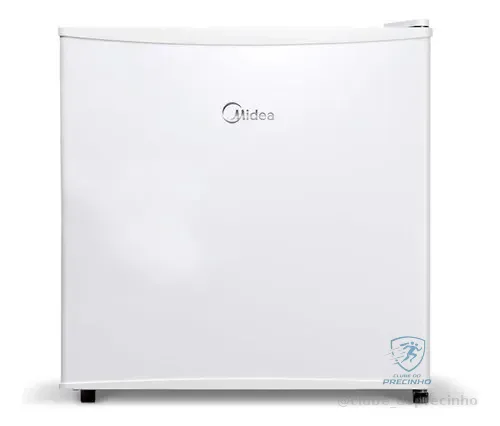 Frigobar 45 Litros Inverter 1 Porta Degelo Manual Mdrd086fgd013 Branco Bivolt Midea 127/220v