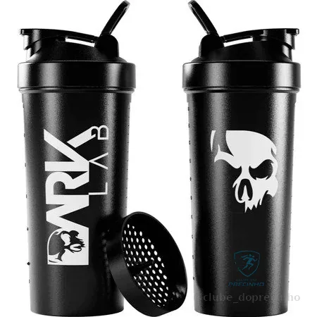 Coqueteleira Fuse com Rede 700ml Preta - Dark Lab