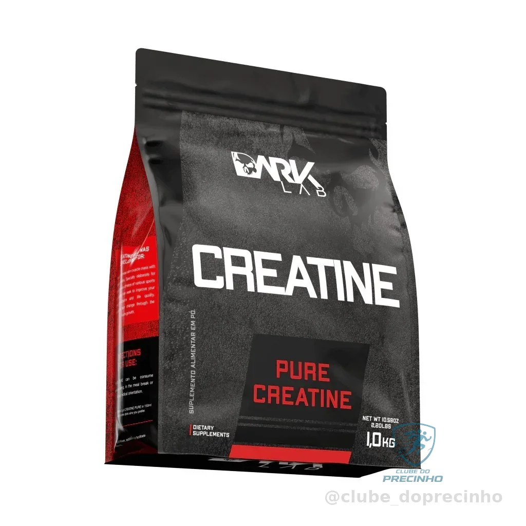 Creatina Monohidratada Pura Refil 1Kg Dark Lab - Creatine, Creatina 100% Pura