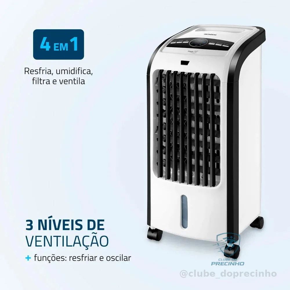 CLIMATIZADOR PORTÁTIL FRIO 80W CL-03 BRANCO - 220V