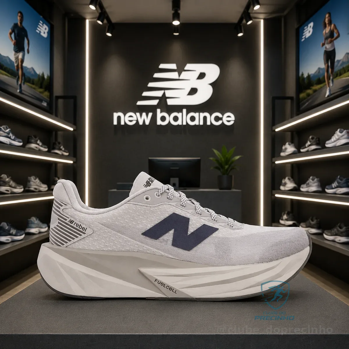 Tênis Masculino de Corrida Rebel V5 New Balance - 39, 40, 41, 43, e 44