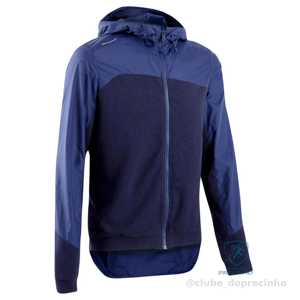Corta Vento Masculino de Ciclismo Mtb St100 Rockrider Azul