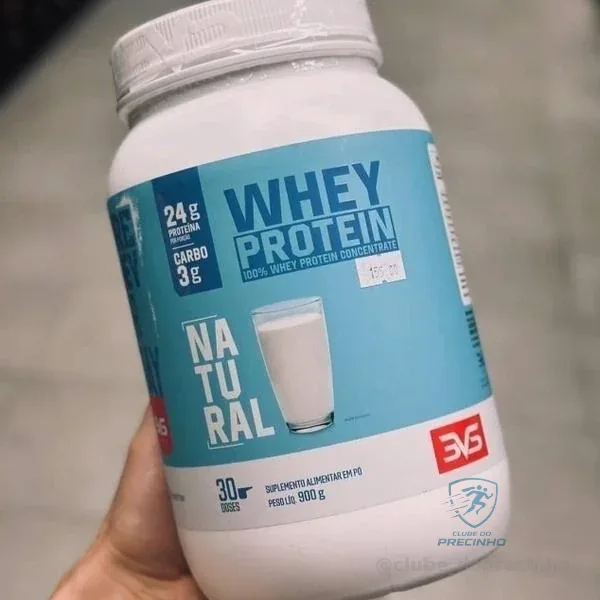 100% Whey Protein Concentrado 900g - 3VS Nutrition Mercado Livre