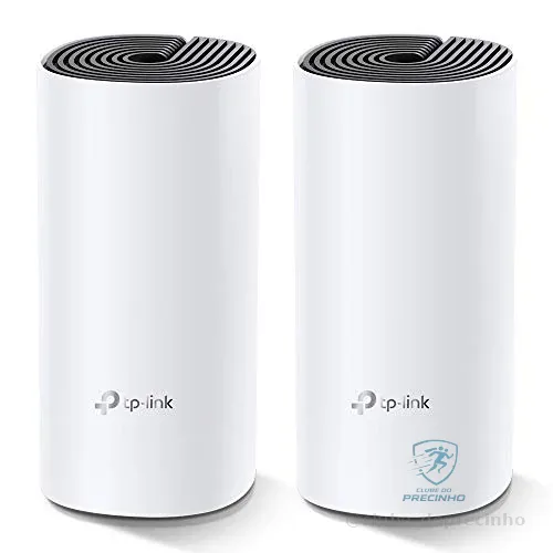 Kit Roteador TP-Link Wi-Fi Mesh Gigabit 5GHz Deco M4
