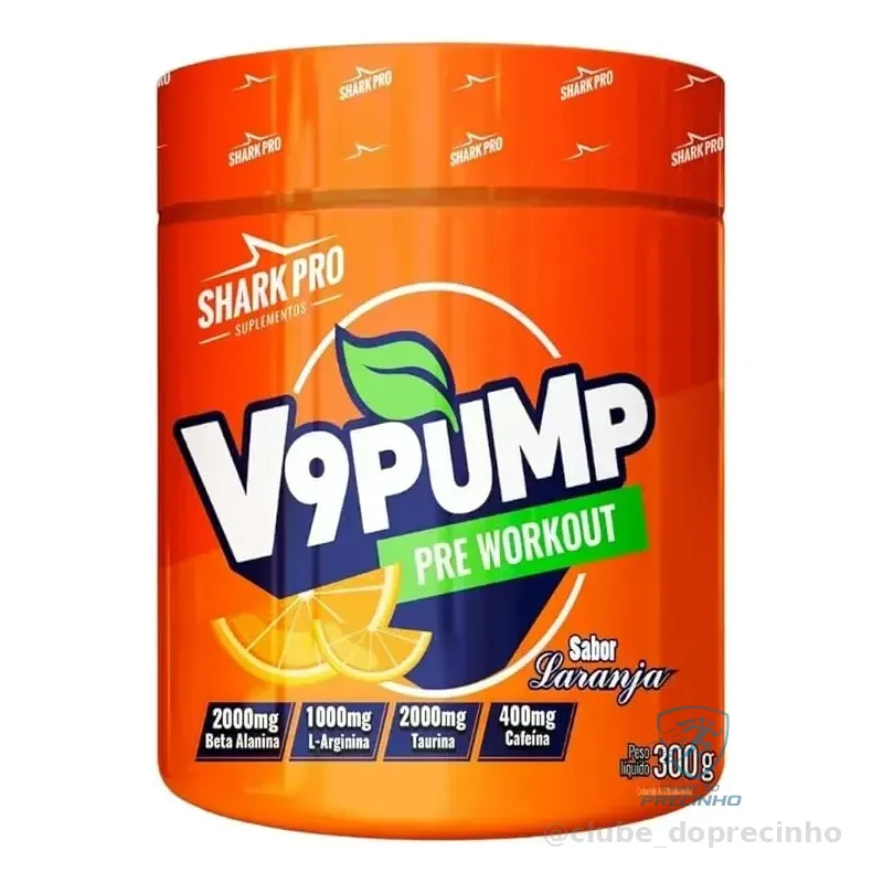 Shark Pro Techfun V9 Pump Pó Refrigerante Laranja