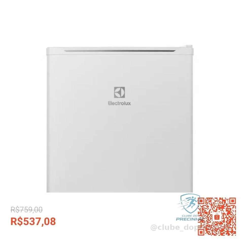 Frigobar Electrolux 47L Efficient com Controle de Temperatura Cor Branca (EM50)