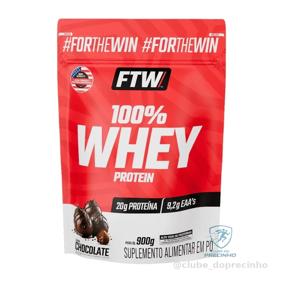 100% Whey protein Refil 900g - FTW