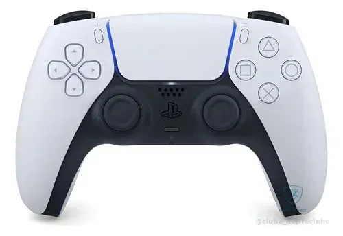 Controle Joystick Sem Fio Sony Playstation Dualsense Branco
