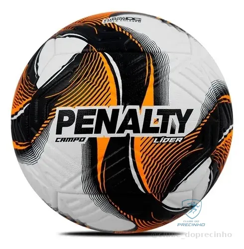 Penalty Bola Campo Lider N4 Xxv Branco-laranja-preto