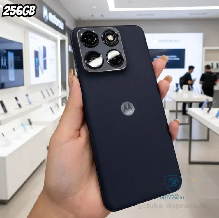 Smartphone Motorola Edge 70 Fusion 5g - 256gb 24gb (8gb Ram + 16gb Ram Boost), Camera 50mp Sony Lytia 710, Tela 1.5k Extreme Amoled 144hz - Grafite Mercado Livre