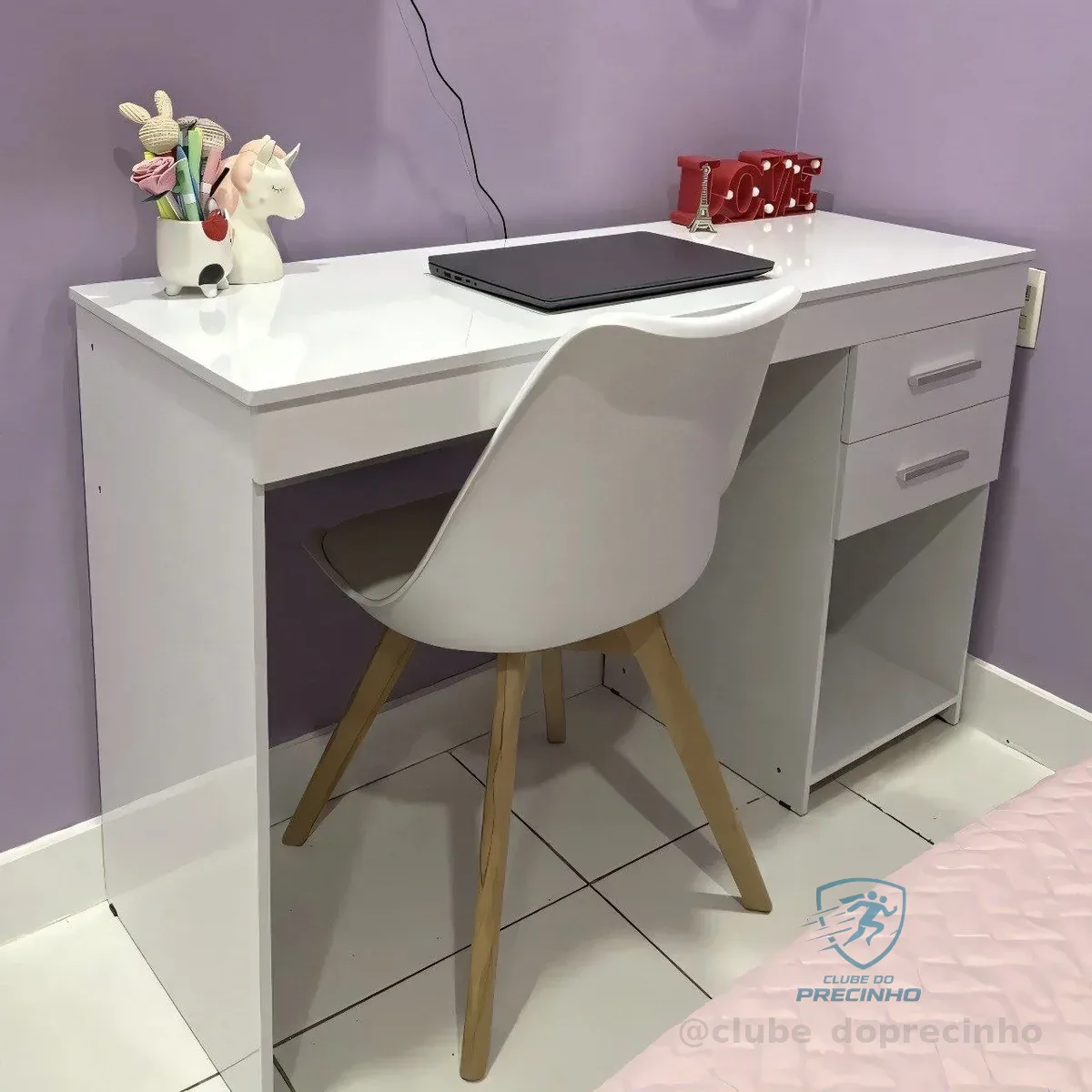 Mesa Escrivaninha Notridame Estudante Minimalismo