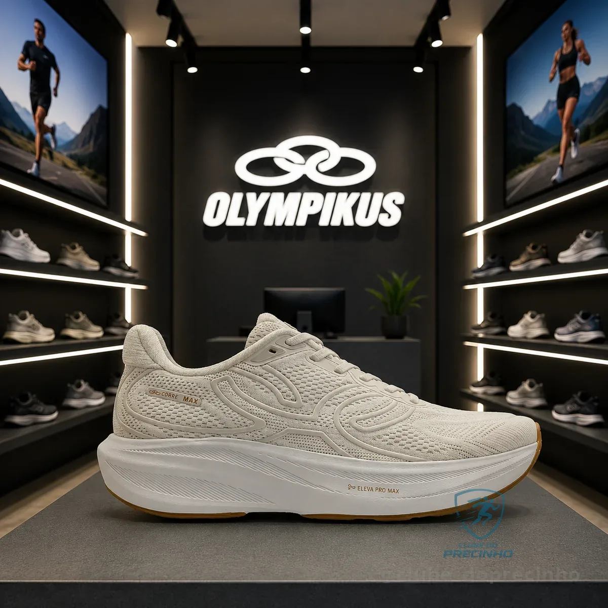 Tênis Olympikus Corre Max Bege - 41 e 42