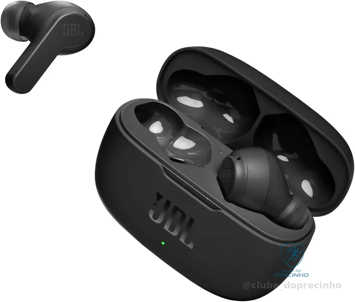 JBL, Fone de Ouvido Bluetooth, Wave 200 TWS - Preto