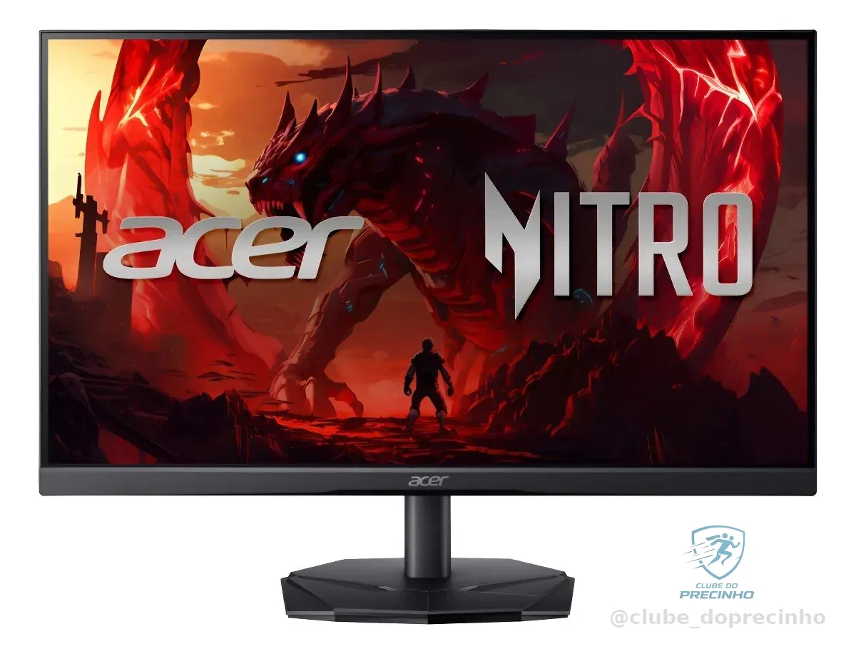Monitor Gamer Acer Nitro KG251Q X0biip 24,5 polegadas FHD 200Hz Mercado Livre