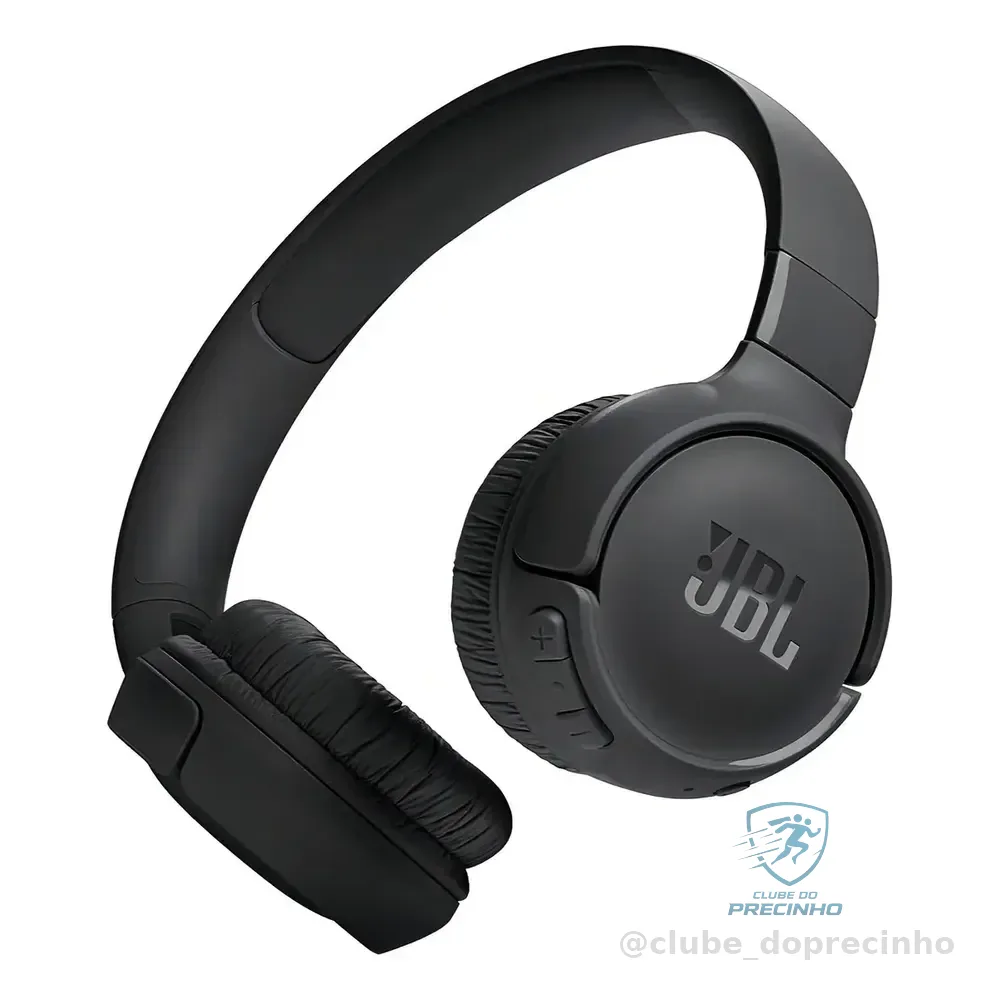 Fone De Ouvido Jbl Tune 520bt Bluetooth 5.3 Preto