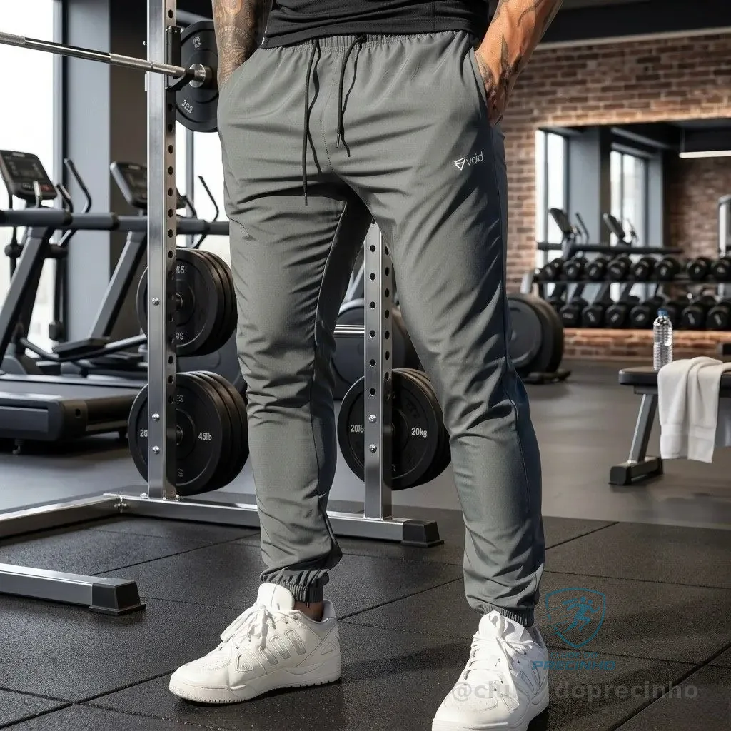 Calça Tactel Jogger com Elastano Mercado Livre
