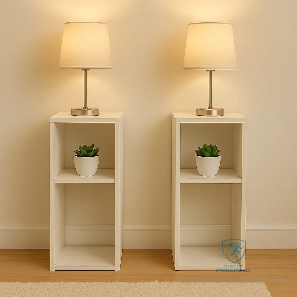 Mesinha De Cabeceira  Cama Sala  Decoração - 44 Shopee