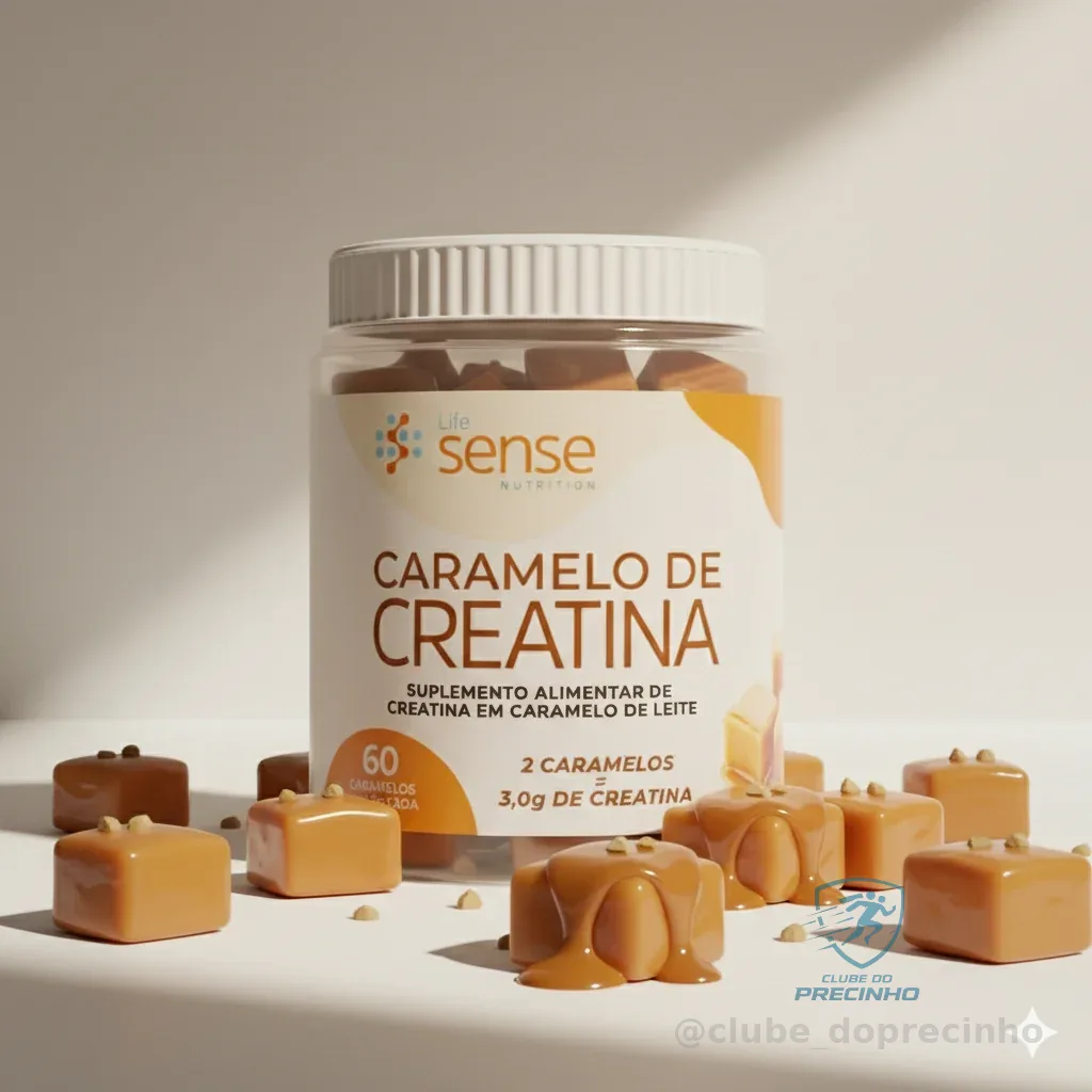Creatina de Caramelo - Life Sense Nutrition - 60 Caramelos Shopee