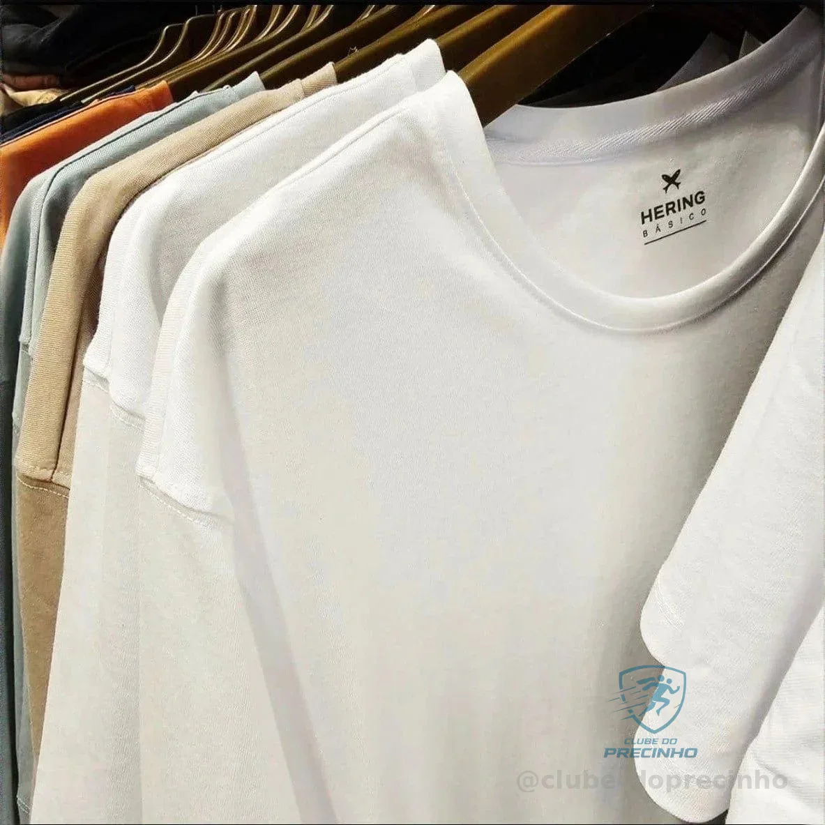 Kit 3 Camisetas Masculina Básicas Slim Hering Mercado Livre
