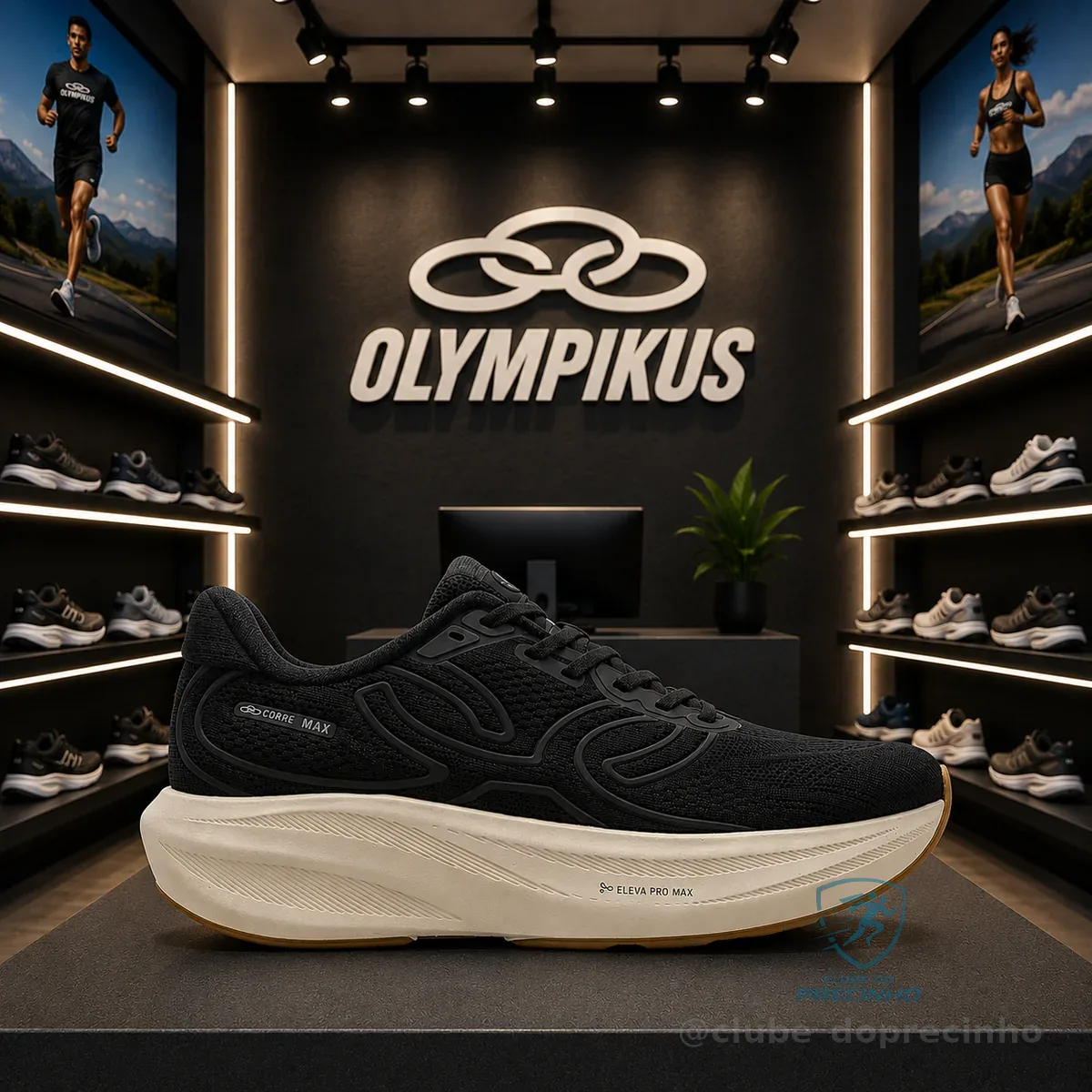 Tênis Olympikus Corre Max - 37, 38, 39, 40, 41, 42 e 43