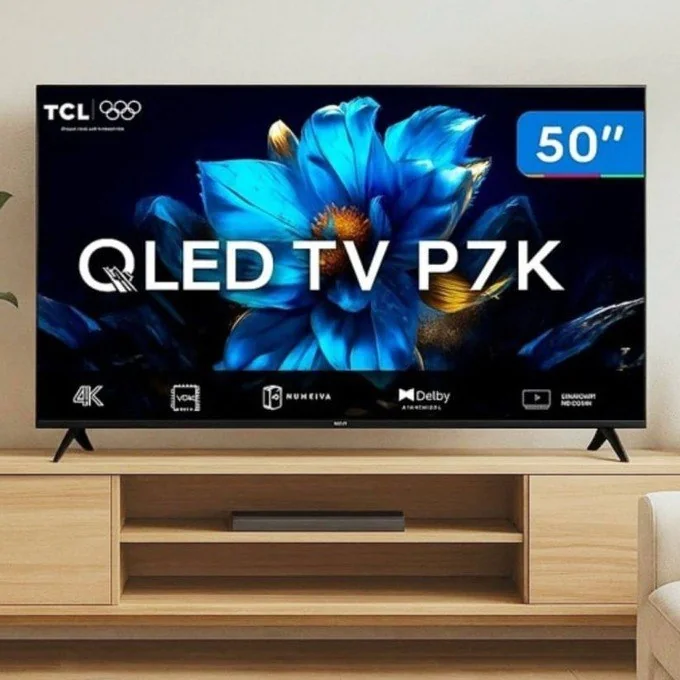 Smart Tv 50 50p7k 4k Qled Uhd 60hz Google Tv Tcl
