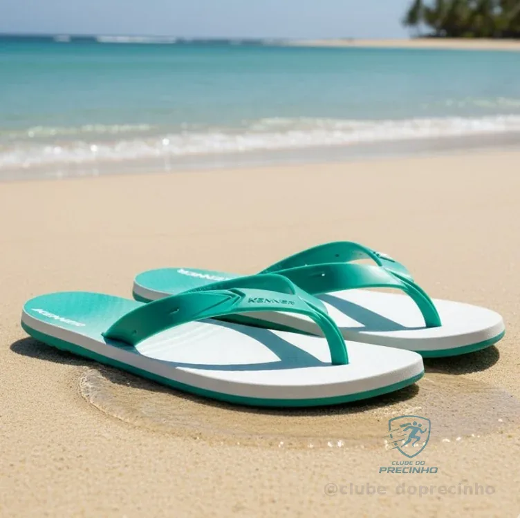 Chinelo Sandália Kenner New Summer Verde Esmeralda Dst32 Mercado Livre