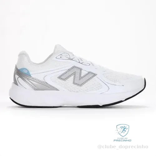 Tênis New Balance Amaste E Duravel Resistente Branco Branco 39 Br