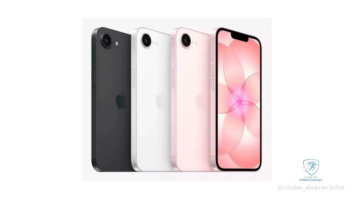 Celular Apple iPhone 17e 256GB 512GB eSim Tela 6,1" 48MP iOS 5G NFC Original Garantia Apple