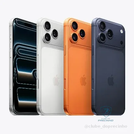 Apple iPhone 17 / 17 PRO / 17 PRO MAX 256GB E 512GB 2025 NOVO LACRADO 1 Ano de Garantia Apple