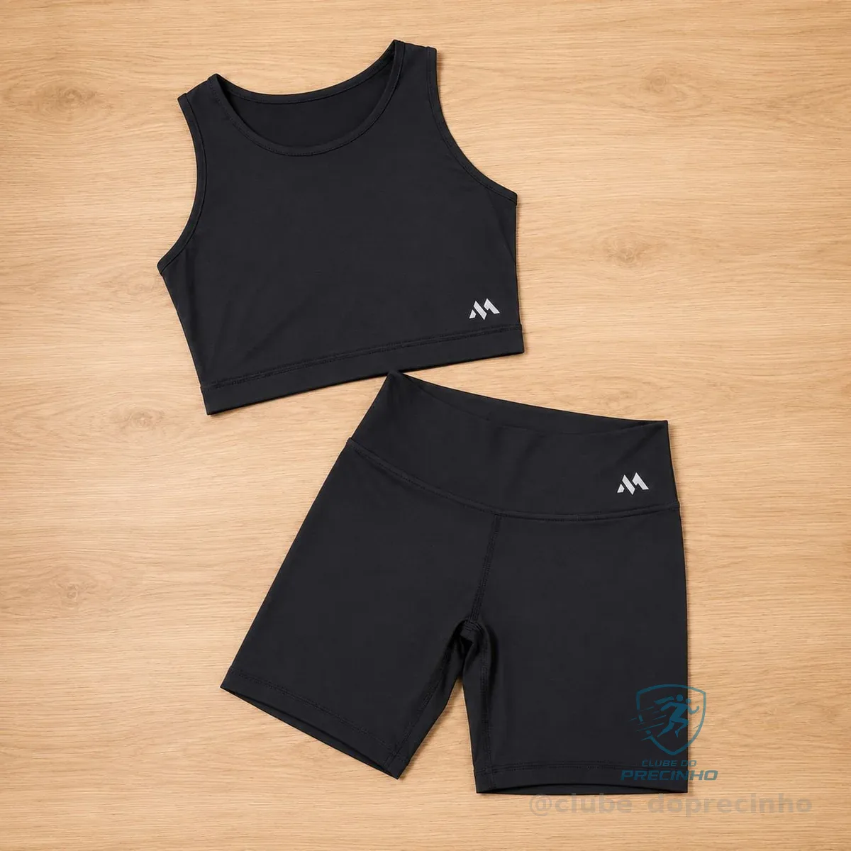 Conjunto Bermuda Fitness Poliéster Zero Transparência Mercado Livre