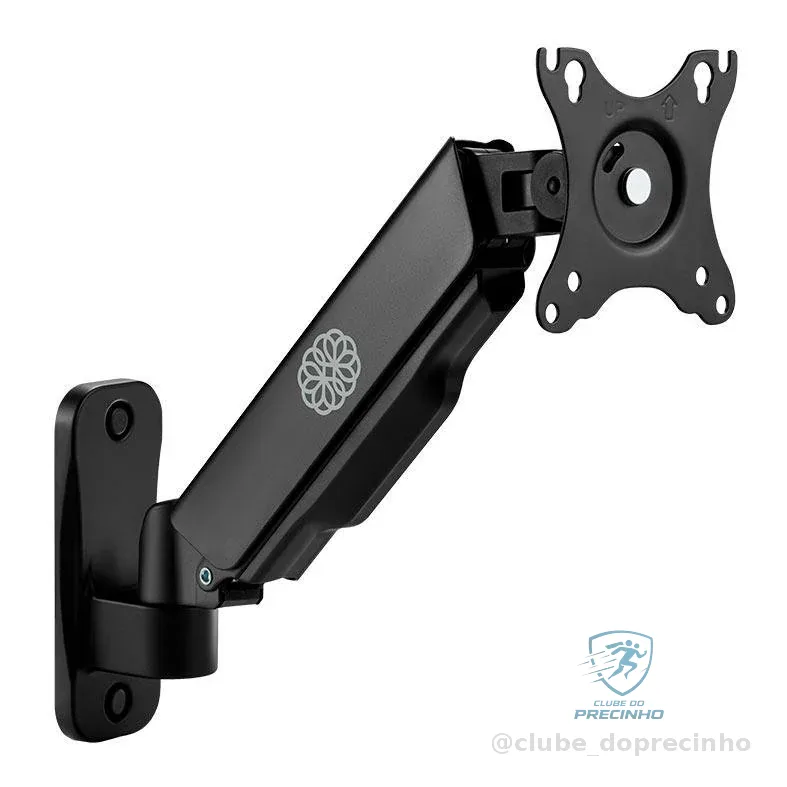 Suporte Articulado de Parede Para Monitor/TV Zinnia Fortress 100, 17~32 Pol. Preto, ZNO-FTRS100-BK01