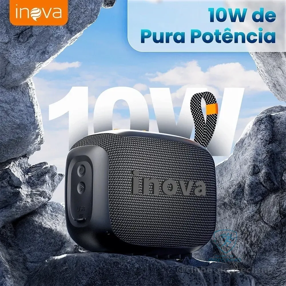Inova caixa de som blootooth Portátil Go 4 Com Bateria Esportiva À Prova D 'Água pen drive FM TWS caixinha de som