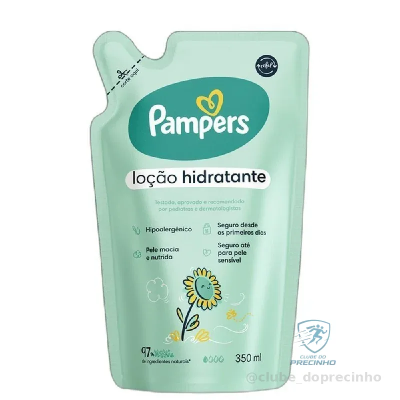Pampers Girassol Refil - Loção Hidratante Corporal 350ml