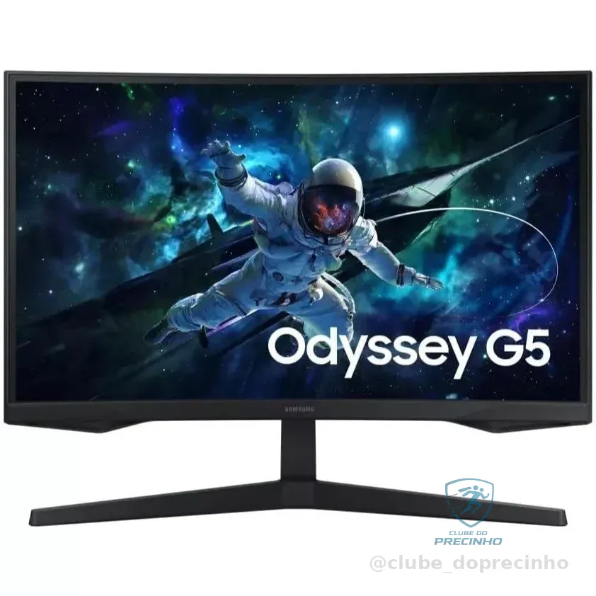 MONITOR SAMSUNG 27" GAMER ODYSSEY G5 LED/VA LS27CG552ELMZD