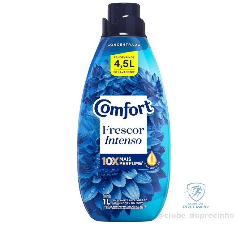 Comfort Amaciante Concentrado Frescor Intenso 1 L