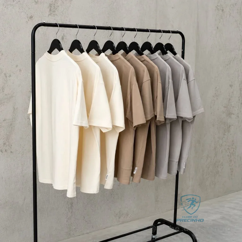 Kit 4 Camisetas Básicas 100% Algodão Mercado Livre