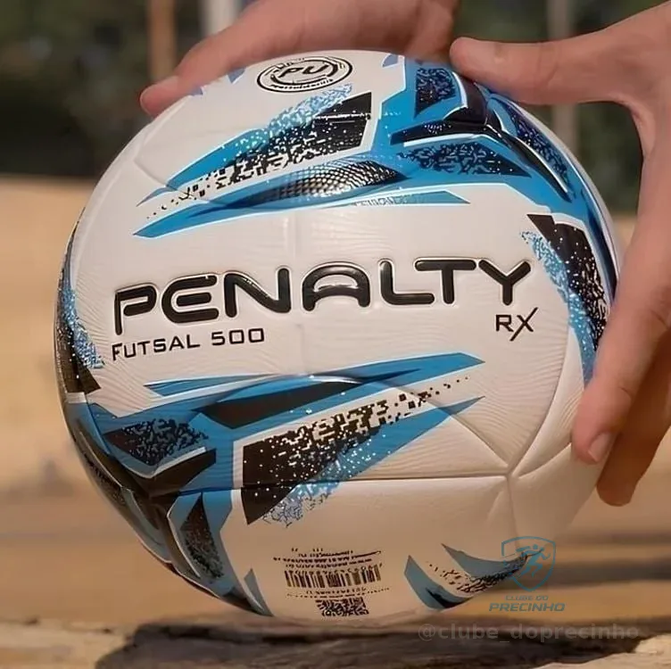 Bola Futsal Penalty Rx 500 Xxiii Cor Azul Mercado Livre