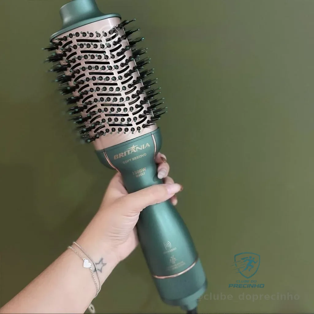 Escova Secadora Britânia 3 em 1 Cerâmica Infrared BES13VD