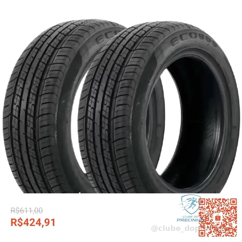 Kit 2 Pneus 175/75 R14 Neupar ECO809 87T Novos Aro 14