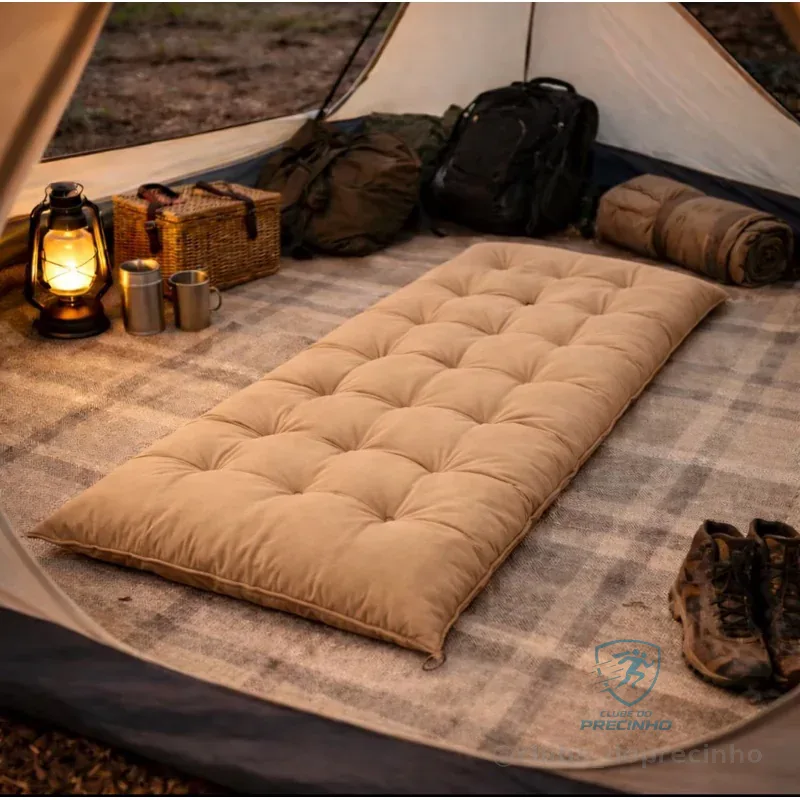 Colchonete Futon 1,70x0,60m  Espreguiçadeira Almofada Grande Confortável Multiuso Shopee