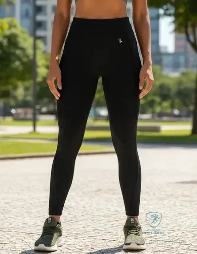 Calça Legging Lupo Max Feminino Cintura Alta Empina Bumbum
