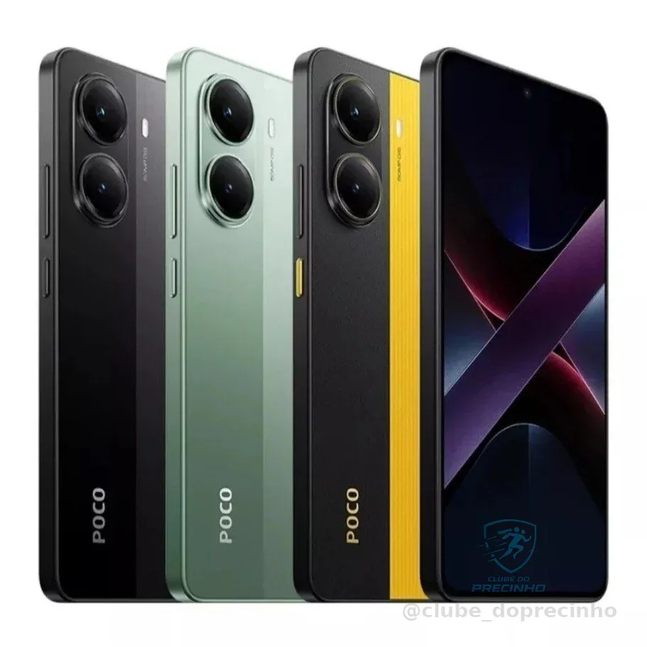 Celular Xiaomi Poco X7 Pro 5GB com NFC IP68 512GB 12GB RAM 256GB 8GB RAM Novo Original Lacrado