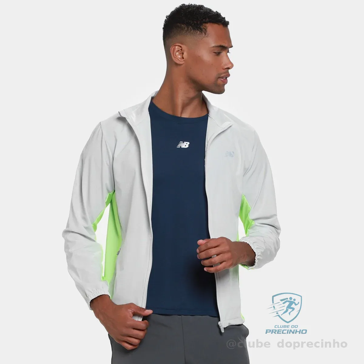 Jaqueta New Balance Windbreak Fast Days Masculina
