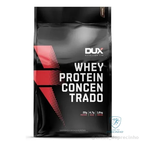 Whey Concentrado Dux Capuccino 1.8kg Mercado Livre