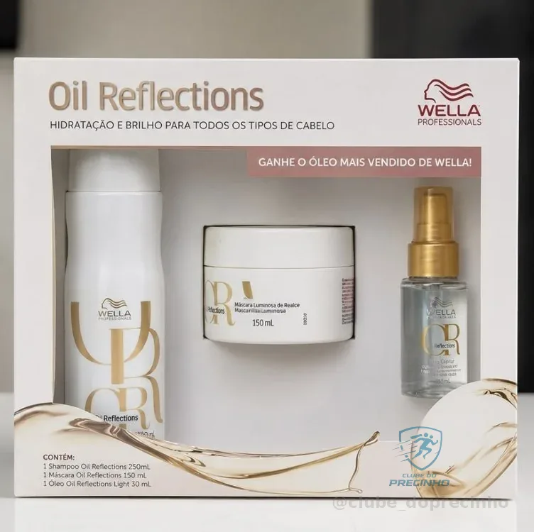 Kit Wella Professionals Oil Reflections Power Trio